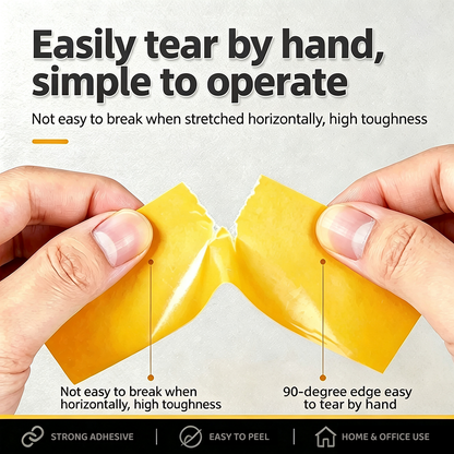 Double‑Sided Duct Tape — Strong, Waterproof, Residue‑Free