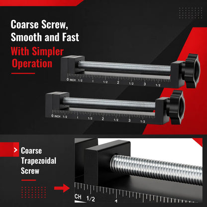 90° Woodworking Corner Clamp Set